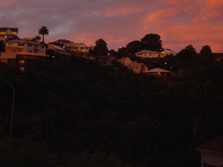 Abendstimmung in Napier