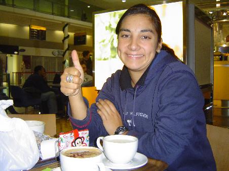 Coffee at London Airport