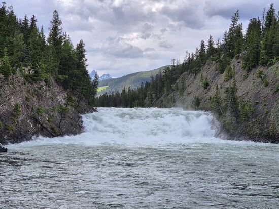Bow Falls in Banff