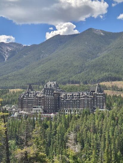Das Fairmont Banff Springs