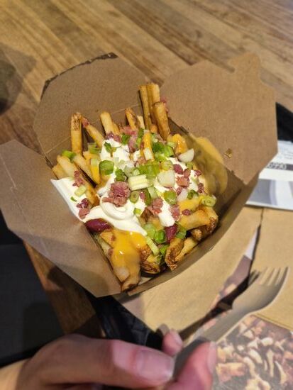 Nicoles Poutine mit irgendwas 