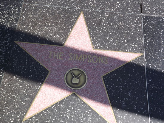 persönlich haben wir die Simpsons leider nicht angetroffen... Vielleicht klappts beim nächten Mal... 