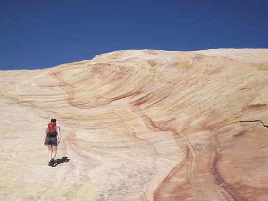 Ein Ausschnitt des Yellow Rock