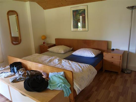 das Gästezimmer...
