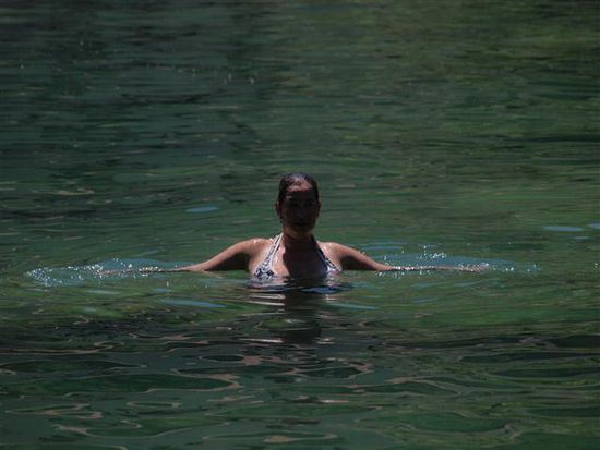endlich schwimmen