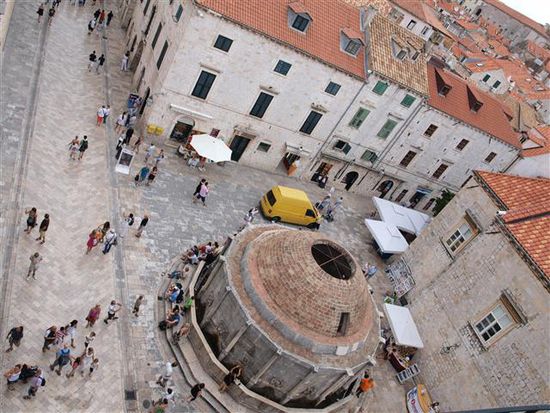 Old Dubrovnik von der Stadtmauer aus