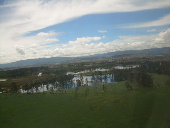 Anflug Bogota