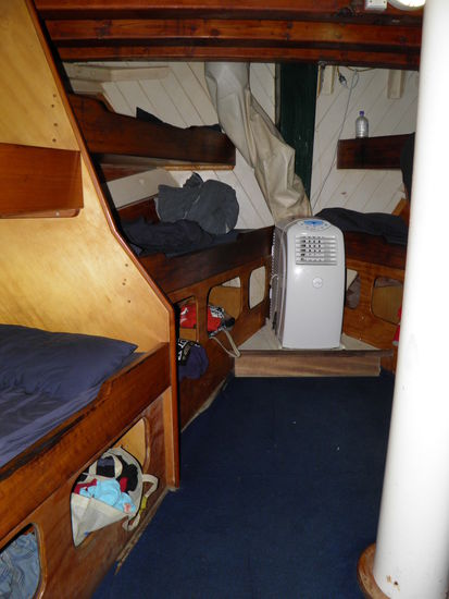die Kajüten waren sehr... gemütlich *gg*
