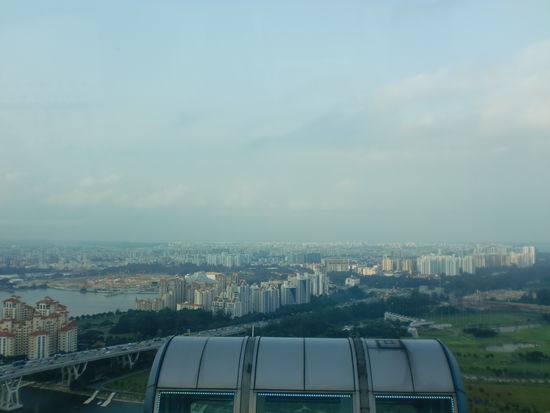 Aussicht aus dem Singapore Flyer