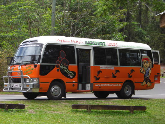 das war der geile Bus mit dem wir dort unterwegs waren!
