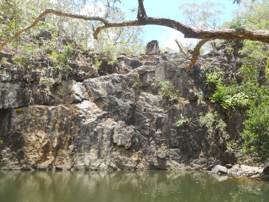 Die Cedar Falls ohne Falls...