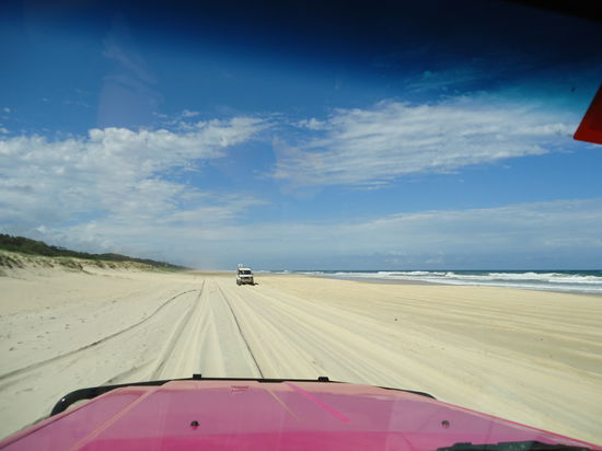 am 75 Mile Beach cruisen =)