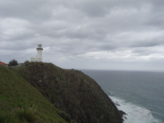 der Leuchtturm bei Byron Bay (und schlechtem Wetter... )