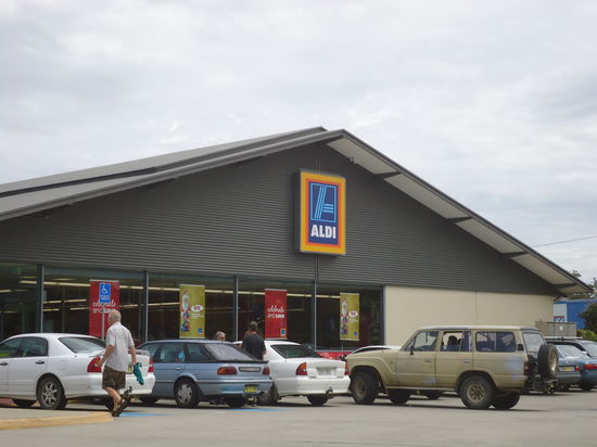 hier gibt es sogar ALDI!!!