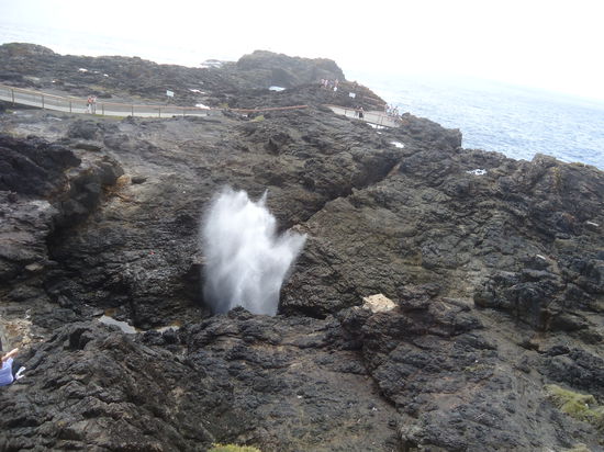 das blowhole in Kiama