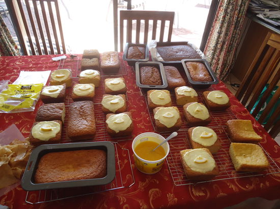 das ist ein Teil der Kuchen