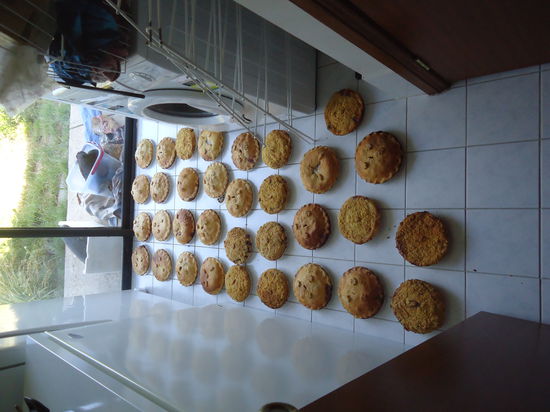 Mist, schon wieder nicht gedreht...
das sind Pies und Crumbles!