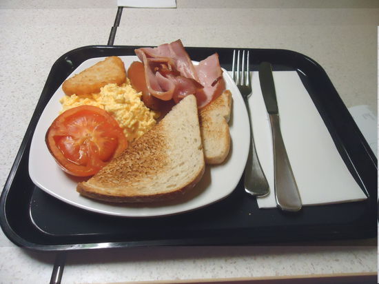 uuuuund dass war mein Frühstück! Da hab ich die Müdigkeit dann vergessen 