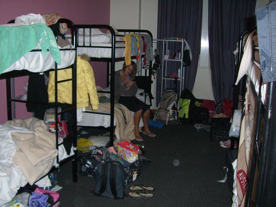 unser 8-Bett Mädelszimmer...