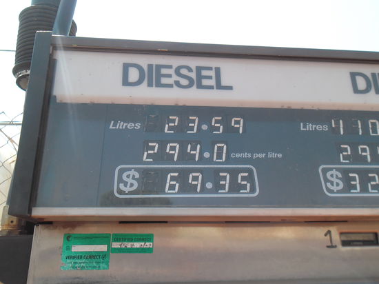 der wahrscheinlich wohl teuerste Sprit in ganz OZ!