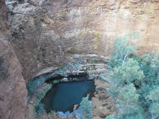 Circular Pool - Anblick von oben