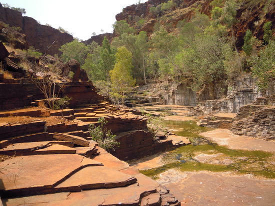 cooler Weg zum laufen 