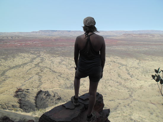 toller Ausblick - und Punkt ist noch nicht mal ganz oben!