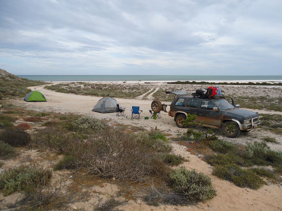 zweiter Campspot am nächsten Tag