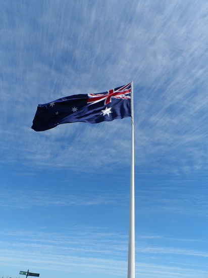 größte Australienflagge in ganz Australien 
