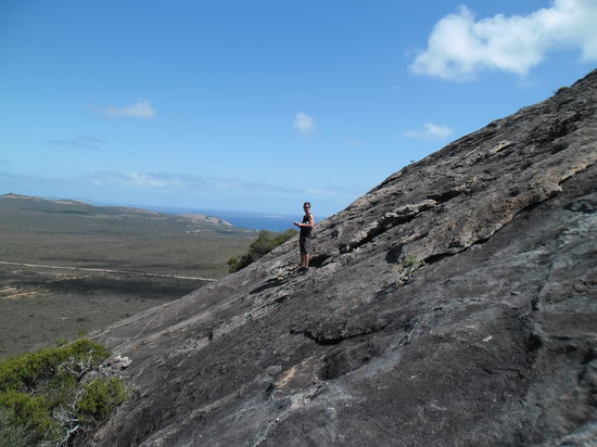 Aufstieg zu Frenchman Peak!