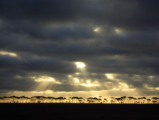 abends beim Camp bekamen wir dieses schöne bild zu sehen =)
