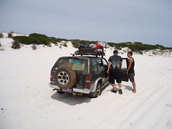 hier gehts nicht mehr vor und nicht mehr zurück - Luft raus!