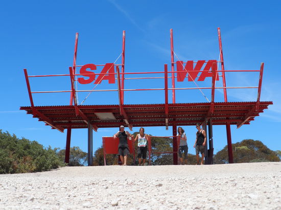 Grenzübergang zu South Australia