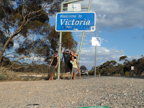 und so waren wir auch schon in Victoria