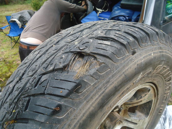 ärgerlicher platter Reifen Nr. 2