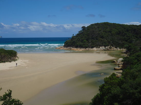 Tidal River Mündung
