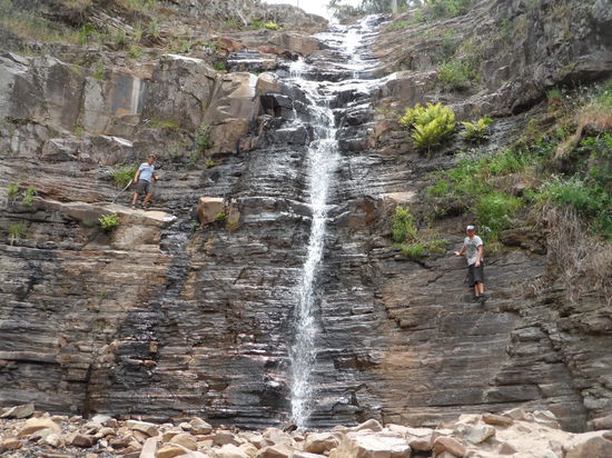 die Silverbandfalls - das war nur ein kurzer Abstecher von der Straße entfernt