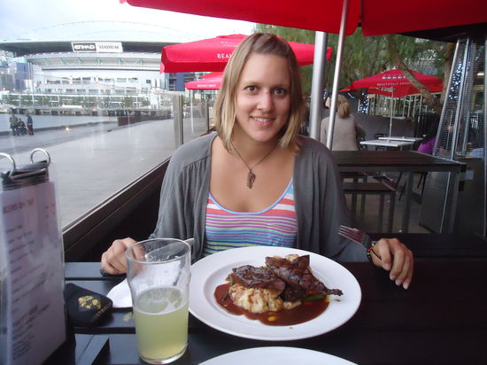 letztes Kängurudinner!