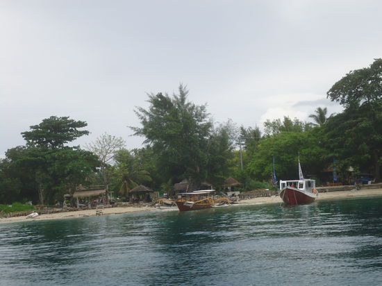 unterwegs mit dem Boot zu Lombok
