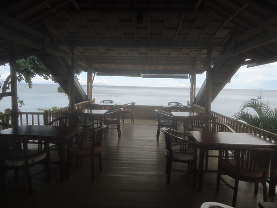 Restaurant direkt am Meer