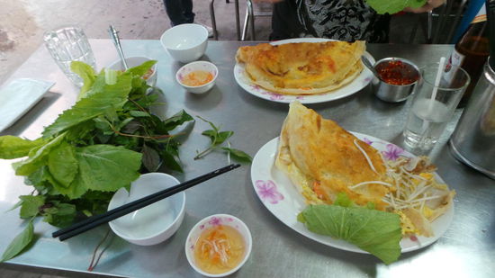 'banh xeo' Pfannkuchen