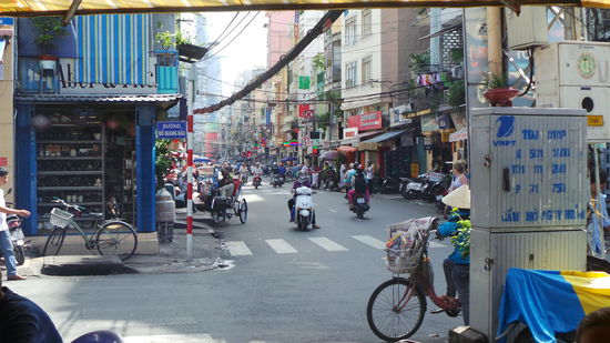 und so schaut die Straße tagsüber aus!