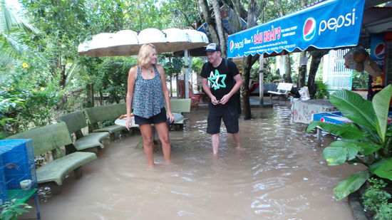 auf dem Weg zur Reisnudelfabrik