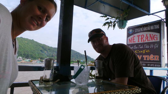 letzter Coffeestop in Vietnam