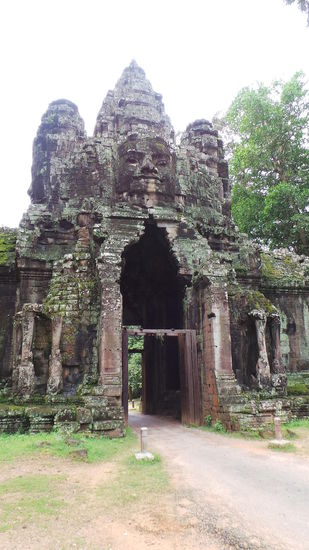 das Osttor von Angkor Thom