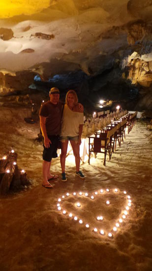Abendessen in einer Höhle - ziemlich außergewöhnlich und unvergesslich!