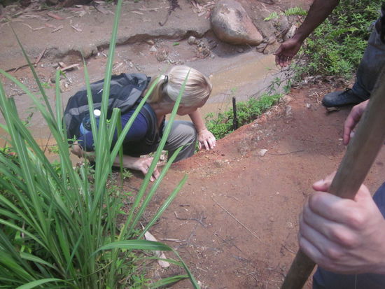 lieber nicht nach unten schauen