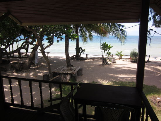 Blick von der Veranda