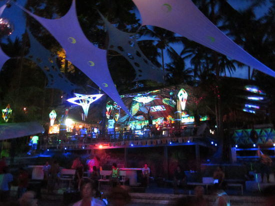 im Dunkeln schön am Leuchten 