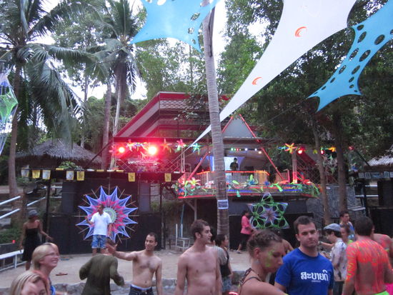 am Morgen sieht es dann so aus 
es sind auch nicht mehr gaaanz so viele Leute da, haha!